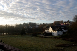 Ausblick vom Kinderzimmer aus