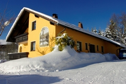 Unser Haus im Winter