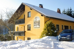 Unser Haus im Winter